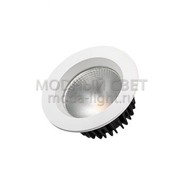 Светодиодный светильник LTD-105WH-FROST-9W Warm White 110deg